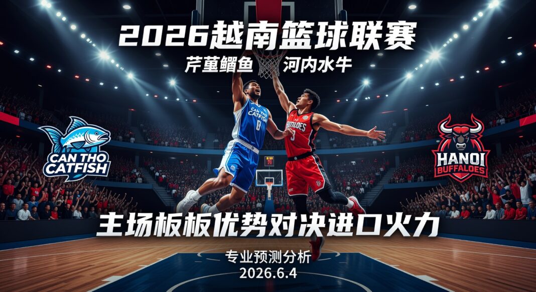 2026越南篮球联赛芹苴鲶鱼主场篮板优势对阵河内水牛进口火力专业预测分析