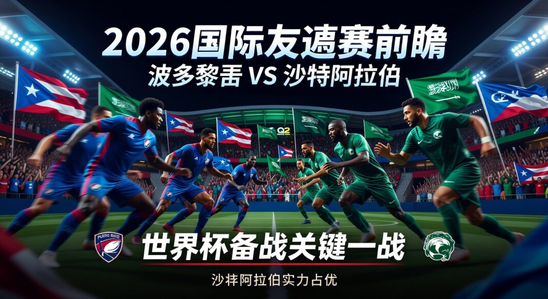 2026国际友谊赛前瞻:波多黎各VS沙特阿拉伯排名差距与世界杯备战分析