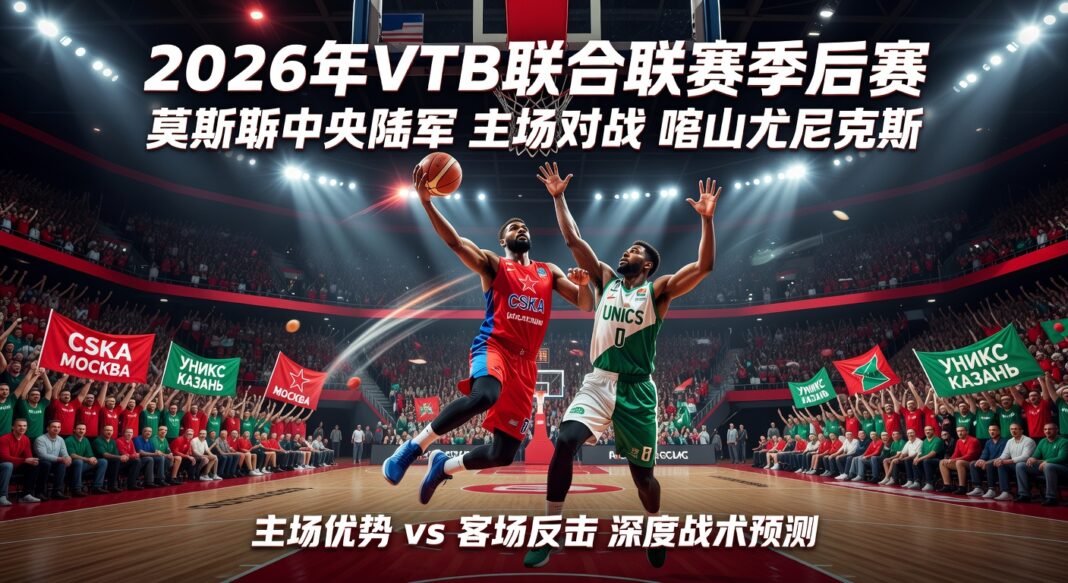 2026年VTB联合联赛季后赛:莫斯科中央陆军主场对喀山尤尼克斯深度预测分析