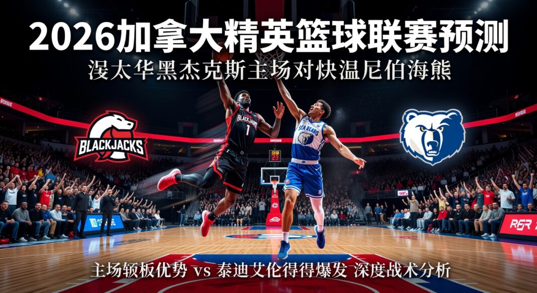 2026加拿大精英篮球联赛预测:渥太华黑杰克斯主场对温尼伯海熊深度分析